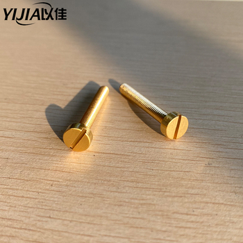 1 Pack Brass Screws Brass Material Golden Screws switch screws DIY Model Making Tools